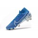 Nike Crampons Mercurial Superfly 7 Elite FG - New Lights Bleu