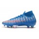 Nike Crampons Mercurial Superfly CR7 Elite FG Shuai Bleu
