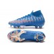 Nike Crampons Mercurial Superfly CR7 Elite FG Shuai Bleu
