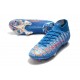 Nike Crampons Mercurial Superfly CR7 Elite FG Shuai Bleu