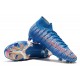 Nike Crampons Mercurial Superfly CR7 Elite FG Shuai Bleu