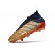 Chaussure adidas Predator 19.1 FG - Or Argent Rouge