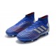 Chaussure adidas Predator 19.1 FG - Bleu Argent
