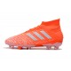Chaussure adidas Predator 19.1 FG - Orange Blanc