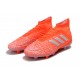 Chaussure adidas Predator 19.1 FG - Orange Blanc