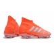 Chaussure adidas Predator 19.1 FG - Orange Blanc