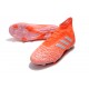 Chaussure adidas Predator 19.1 FG - Orange Blanc