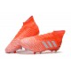 Chaussure adidas Predator 19.1 FG - Orange Blanc