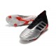 Chaussure adidas Predator 19.1 FG - Argent Noir Rouge