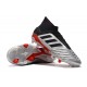Chaussure adidas Predator 19.1 FG - Argent Noir Rouge