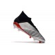 Chaussure adidas Predator 19.1 FG - Argent Noir Rouge
