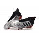 Chaussure adidas Predator 19.1 FG - Argent Noir Rouge