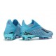 Crampons de Foot Nouvelles adidas X 19+ FG - Bleu