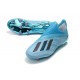 Crampons de Foot Nouvelles adidas X 19+ FG - Bleu