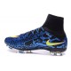 Chausssures Neuf 2015-2016 Nike Mercurial Superfly 4 FG Bleu Jaune