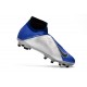 Chaussures Nike Phantom Vision Elite Dynamic Fit FG Bleu Argent