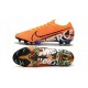 Chaussures Nike Mercurial Vapor 13 Elite FG Orange Noir