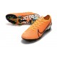 Chaussures Nike Mercurial Vapor 13 Elite FG Orange Noir
