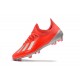 Chaussure de football à crampon adidas X 19.1 FG Rouge Argent