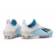 Chaussure de football à crampon adidas X 19.1 FG Bleu Blanc Noir