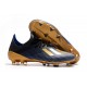 Chaussure de football à crampon adidas X 19.1 FG Bleu Noir Or