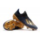 Chaussure de football à crampon adidas X 19.1 FG Bleu Noir Or