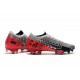 Chaussures Nike Mercurial Vapor 13 Elite FG NJR Chromé Noir Rouge Platine