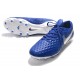 Chaussures Nouvelles Nike Tiempo Legend 7 Elite FG - Bleu Blanc