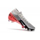 Nike Neymar Mercurial Superfly 7 Elite FG - Chromé Noir Rouge Platine