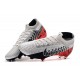 Nike Neymar Mercurial Superfly 7 Elite FG - Chromé Noir Rouge Platine