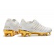 Chaussures Football adidas Copa 19.1 FG Blanc Or