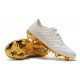 Chaussures Football adidas Copa 19.1 FG Blanc Or
