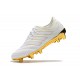 Chaussures Football adidas Copa 19.1 FG Blanc Or