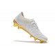 Chaussures Football adidas Copa 19.1 FG Blanc Or