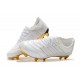 Chaussures Football adidas Copa 19.1 FG Blanc Or