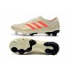 Chaussures Football adidas Copa 19.1 FG Blanc Cassé Rouge Solaire