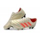 Chaussures Football adidas Copa 19.1 FG Blanc Cassé Rouge Solaire