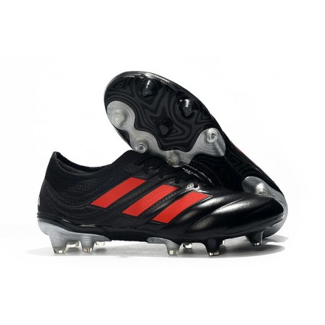 Chaussures Football adidas Copa 19.1 FG Noir Rouge