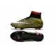 Chaussure Crampons Moulés Nike Mercurial Superfly Iv FG CR7 Jaune Blanc Noir