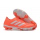 Chaussures Football adidas Copa 19.1 FG Rose Blanc Corail