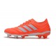 Chaussures Football adidas Copa 19.1 FG Rose Blanc Corail