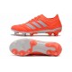 Chaussures Football adidas Copa 19.1 FG Rose Blanc Corail