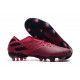Crampon Nouvelles adidas Nemeziz 19.1 FG - Rose Noir