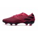 Crampon Nouvelles adidas Nemeziz 19.1 FG - Rose Noir