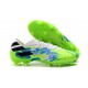 Crampon Nouvelles adidas Nemeziz 19.1 FG - Vert Bleu Noir