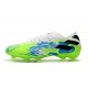 Crampon Nouvelles adidas Nemeziz 19.1 FG - Vert Bleu Noir