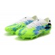 Crampon Nouvelles adidas Nemeziz 19.1 FG - Vert Bleu Noir