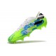 Crampon Nouvelles adidas Nemeziz 19.1 FG - Vert Bleu Noir