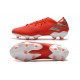 Crampon Nouvelles adidas Nemeziz 19.1 FG - Rouge Argent