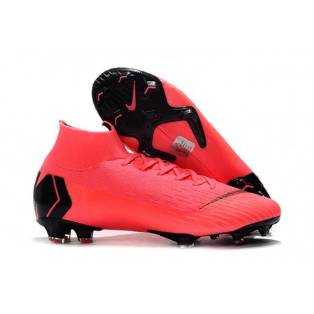 Nike Nouvelles Crampon Mercurial Superfly 360 Elite FG Rose Noir
